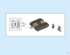 LEGO 60222 instructions page 5 – build guide