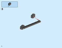 LEGO 60222 instructions page 8 – build guide