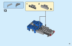 LEGO 60223 instructions page 15 – build guide