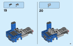 LEGO 60223 instructions page 21 – build guide