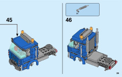 LEGO 60223 instructions page 39 – build guide