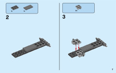 LEGO 60223 instructions page 7 – build guide