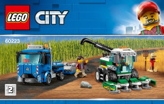 LEGO 60223 instructions page 1 – build guide