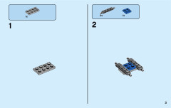 LEGO 60223 instructions page 3 – build guide