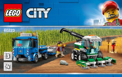 LEGO 60223 instructions page 1 – build guide