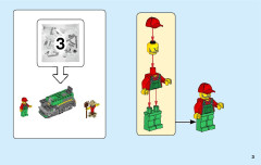LEGO 60223 instructions page 3 – build guide