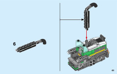 LEGO 60223 instructions page 43 – build guide