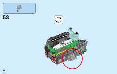 LEGO 60223 instructions page 44 – build guide