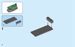 LEGO 60223 instructions page 6 – build guide