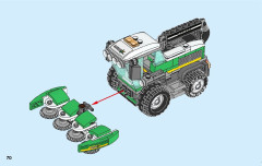 LEGO 60223 instructions page 70 – build guide
