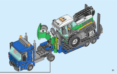 LEGO 60223 instructions page 71 – build guide