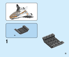 LEGO 60224 instructions page 11 – build guide