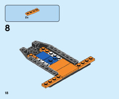 LEGO 60224 instructions page 18 – build guide