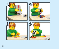 LEGO 60224 instructions page 2 – build guide