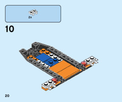 LEGO 60224 instructions page 20 – build guide