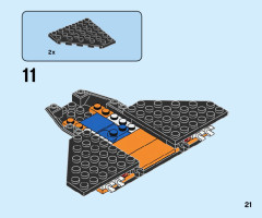LEGO 60224 instructions page 21 – build guide