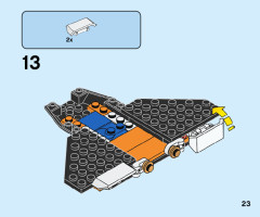 LEGO 60224 instructions page 23 – build guide