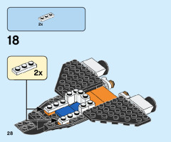 LEGO 60224 instructions page 28 – build guide