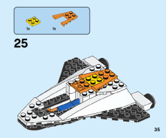 LEGO 60224 instructions page 35 – build guide