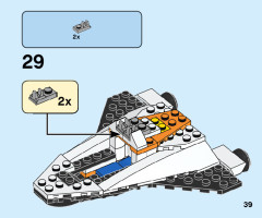 LEGO 60224 instructions page 39 – build guide