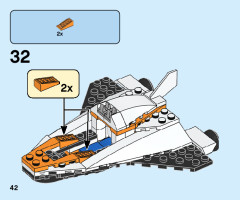 LEGO 60224 instructions page 42 – build guide