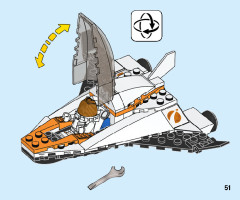 LEGO 60224 instructions page 51 – build guide