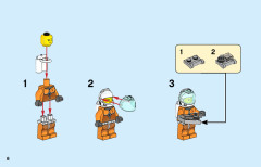 LEGO 60225 instructions page 6 – build guide