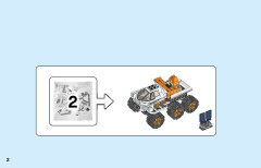 LEGO 60225 instructions page 2 – build guide