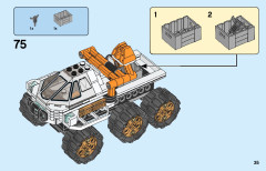LEGO 60225 instructions page 35 – build guide