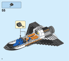 LEGO 60226 instructions page 8 – build guide