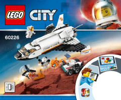 LEGO 60226 instructions page 1 – build guide