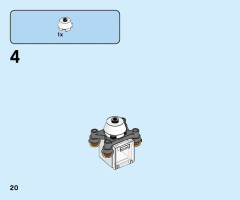 LEGO 60226 instructions page 20 – build guide