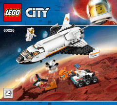LEGO 60226 instructions page 1 – build guide