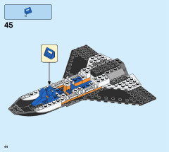 LEGO 60226 instructions page 44 – build guide
