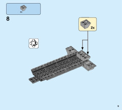 LEGO 60226 instructions page 9 – build guide
