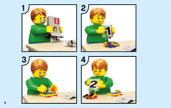 LEGO 60227 instructions page 4 – build guide