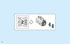 LEGO 60227 instructions page 2 – build guide