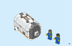 LEGO 60227 instructions page 43 – build guide
