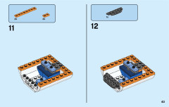 LEGO 60227 instructions page 43 – build guide
