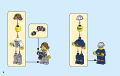 LEGO 60228 instructions page 6 – build guide