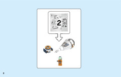 LEGO 60228 instructions page 2 – build guide