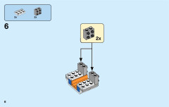 LEGO 60228 instructions page 6 – build guide