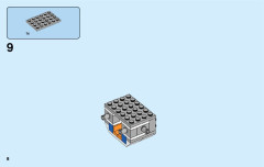 LEGO 60228 instructions page 8 – build guide