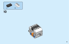 LEGO 60228 instructions page 9 – build guide