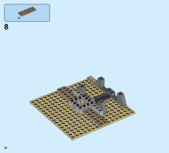 LEGO 60228 instructions page 10 – build guide