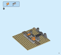 LEGO 60228 instructions page 11 – build guide