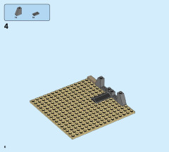 LEGO 60228 instructions page 6 – build guide