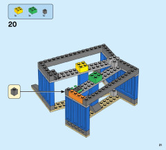 LEGO 60228 instructions page 21 – build guide