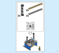 LEGO 60228 instructions page 3 – build guide