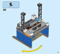 LEGO 60228 instructions page 35 – build guide